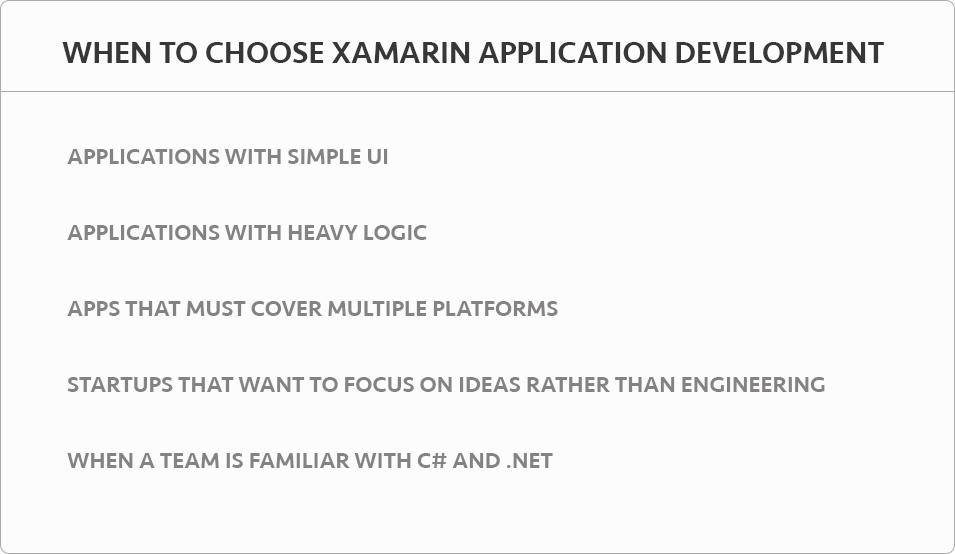 Xamarin Application Development